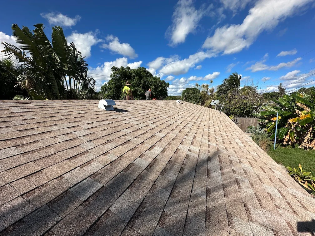 Up-and-over shingle roof in Oakland Park