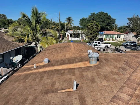 Shingle roof and siding replacement Hollywood Florida